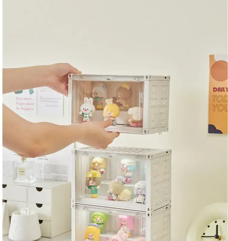 Transparent LED Dustproof Arcylic Storage Box